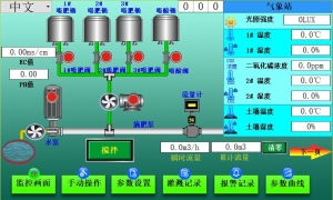 智能一体化中英文水肥机